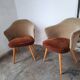2 armchairs published by Thonet, 1960