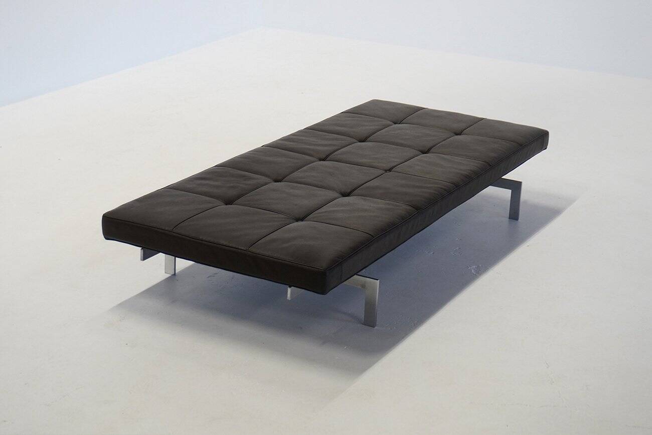 Danish PK80 Daybed by Poul Kjaerholm for E. Kold Christensen, 1970s