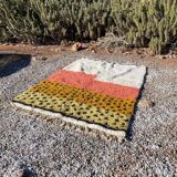 Handmade natural pure wool rug size 200 x 300 cm