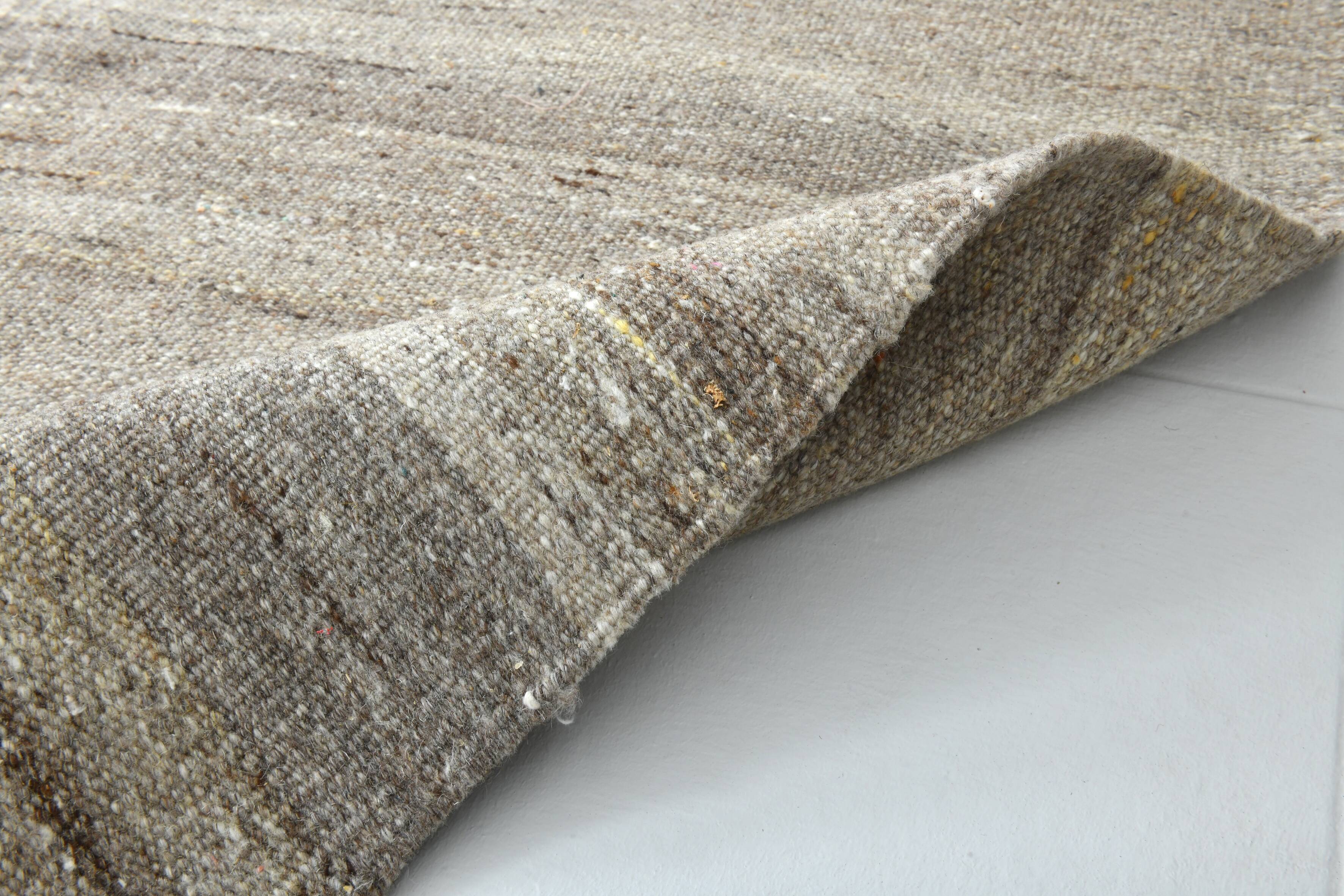 10x12 Rug For Living Room Brown & Beige Turkish Rug, 314x376Cm SK 32954