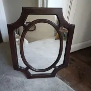 Art Deco mirror with beading