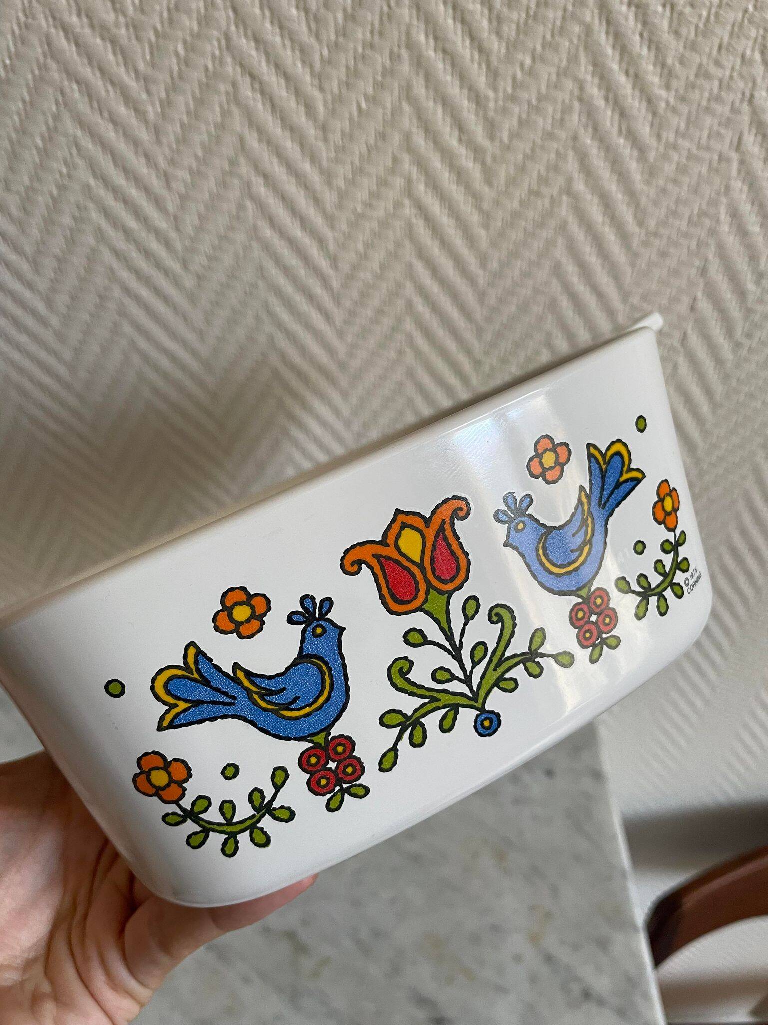 Corning Seventies Square Dish