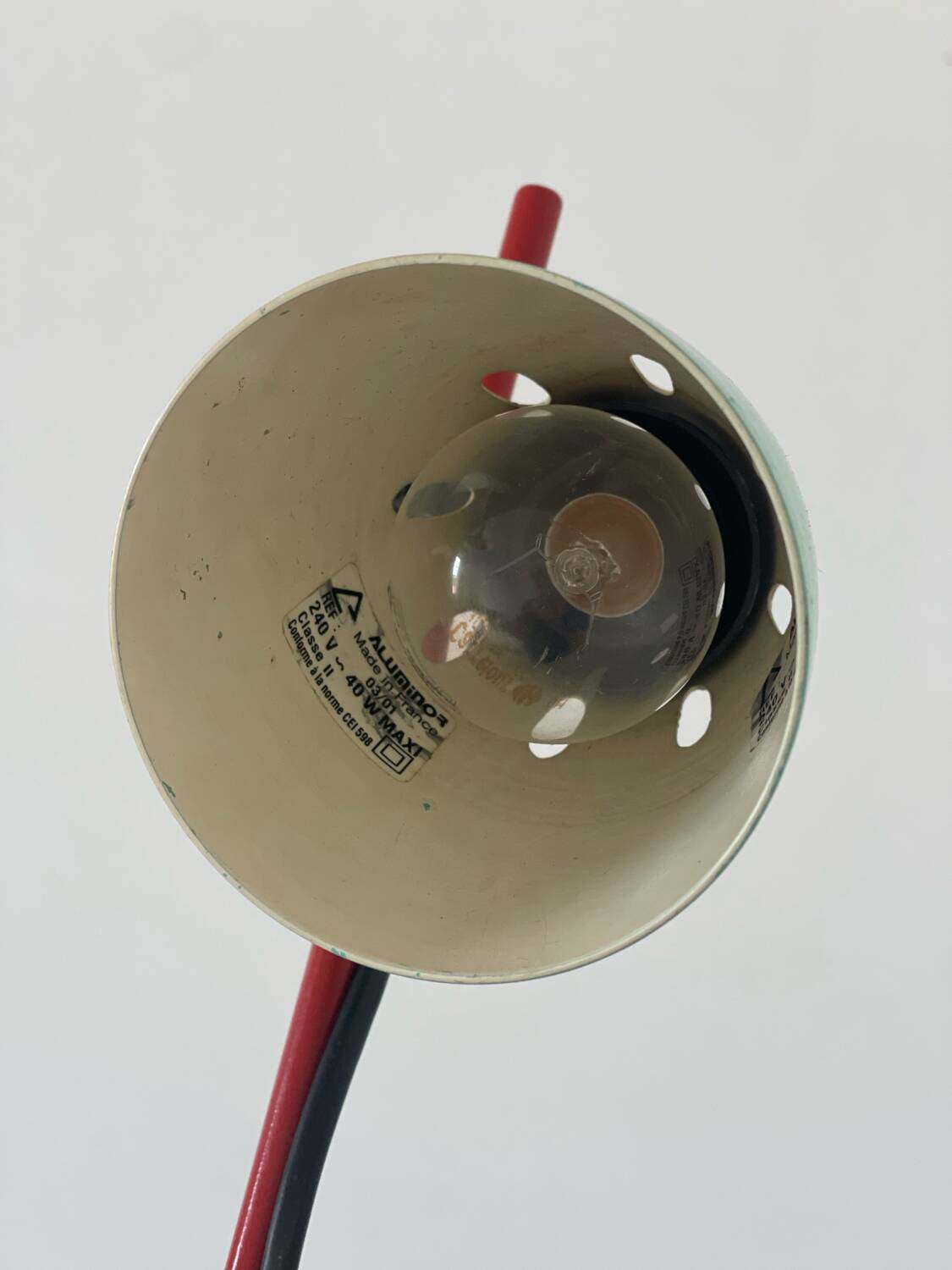 Aluminor desk lamp 1980