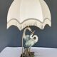 Herons lamp, capodimonte G.Armani 1960/70