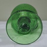 Bougeoir ou lampe à huile en verre soufflé Biot