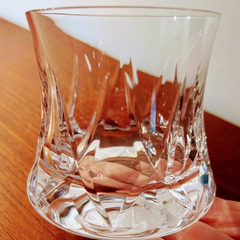 Duo of whiskey glasses