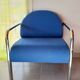 Chrome metal armchair 70s