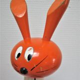 three toys wood nice snail rabbit vintage design FMF Kouvalias