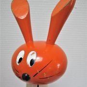 three toys wood nice snail rabbit vintage design FMF Kouvalias