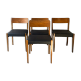 Set 4 dining chairs, 1960