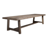 Founder Solid Oak Farmhouse Table - 200cm long