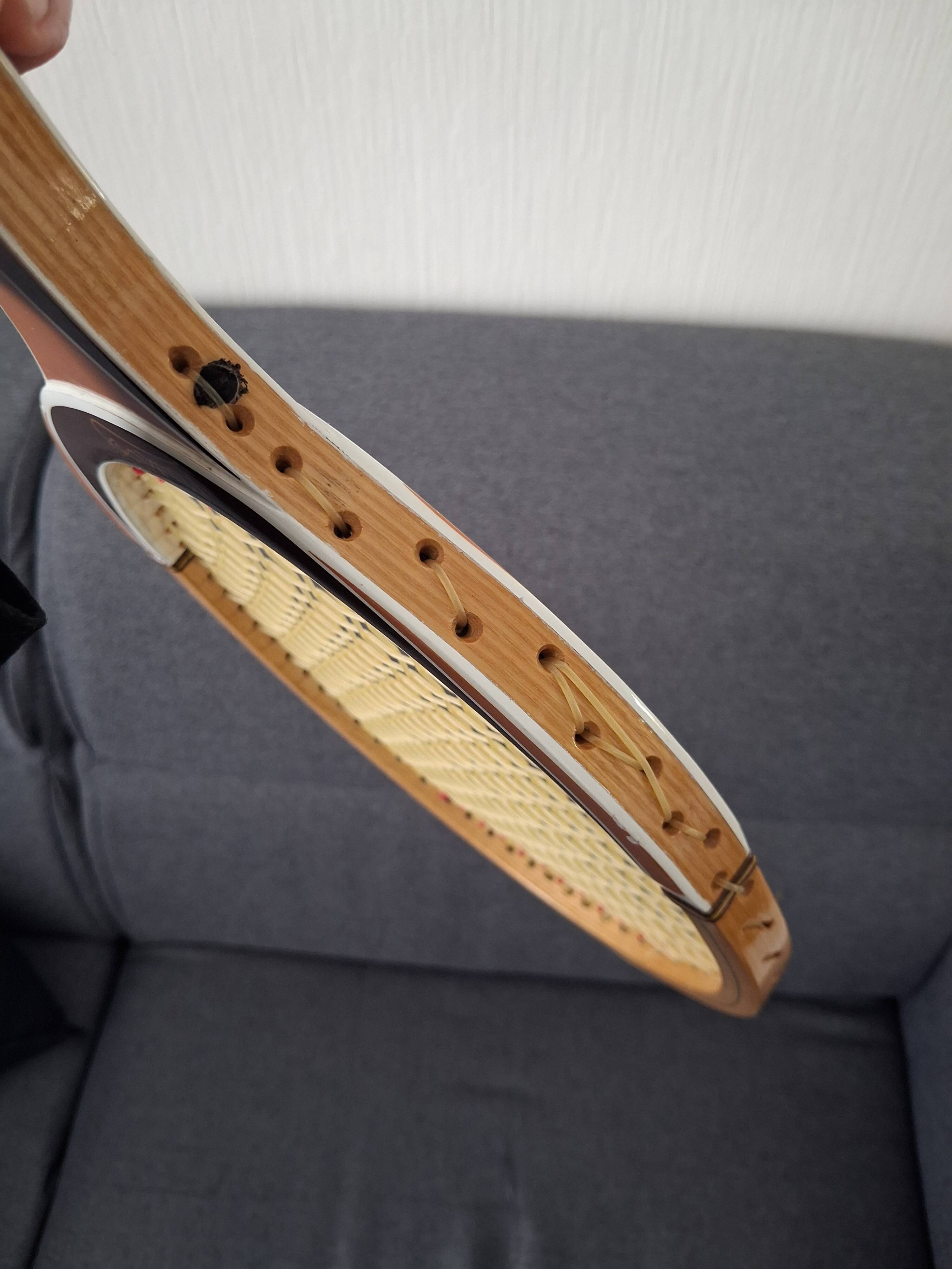 Dunlop Court Ace tennis racket Mark Cox