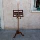 Wooden swivel double led with 19th century candlesticks