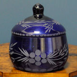A great, Cobalt, English Bombonier