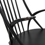Rocking-chair en hêtre, Illum Wikkelsø, N. Eilersen, Danemark, 1960