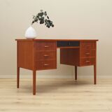Teak desk, Danish design, 1970s, production: Denmark