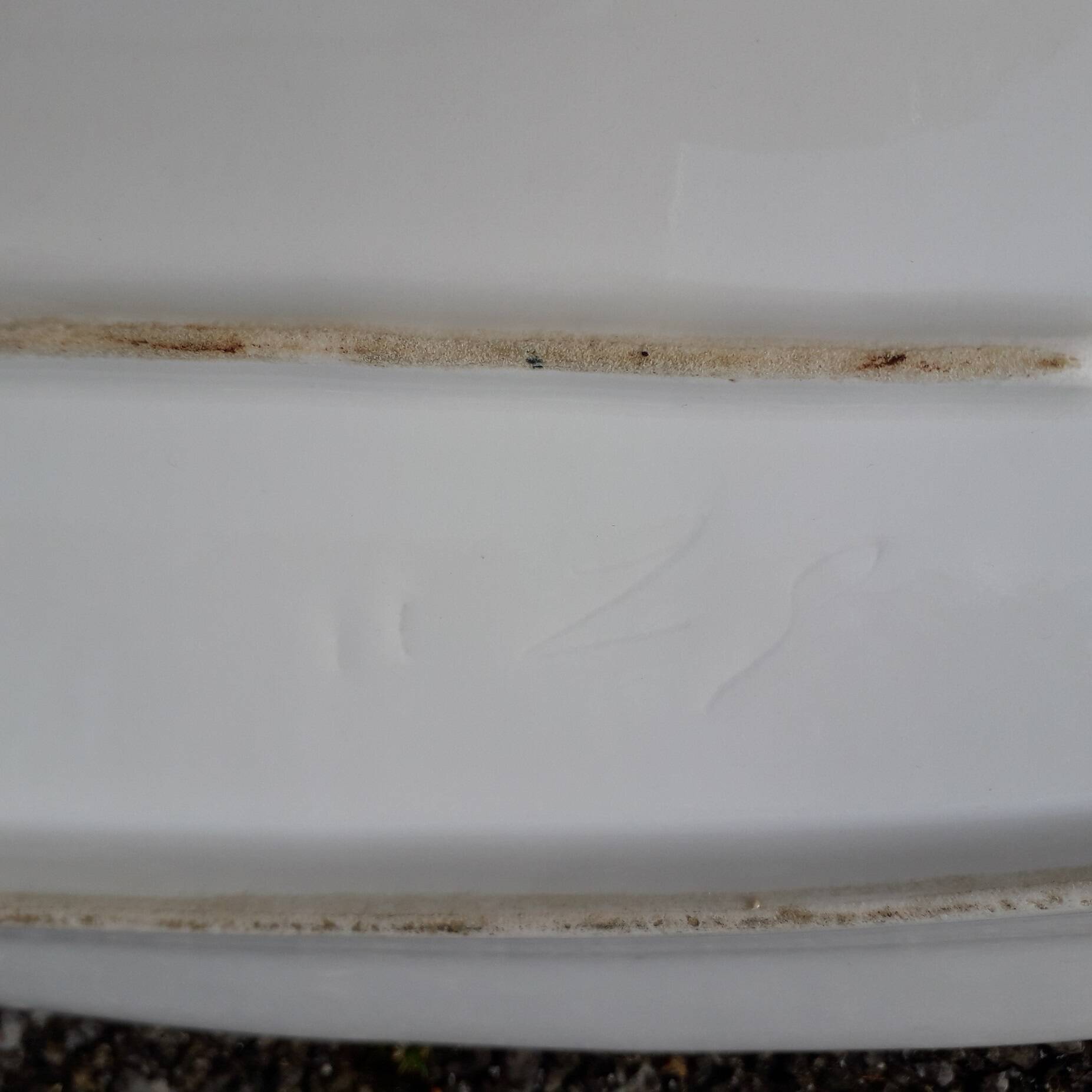 Plat à poisson en porcelaine