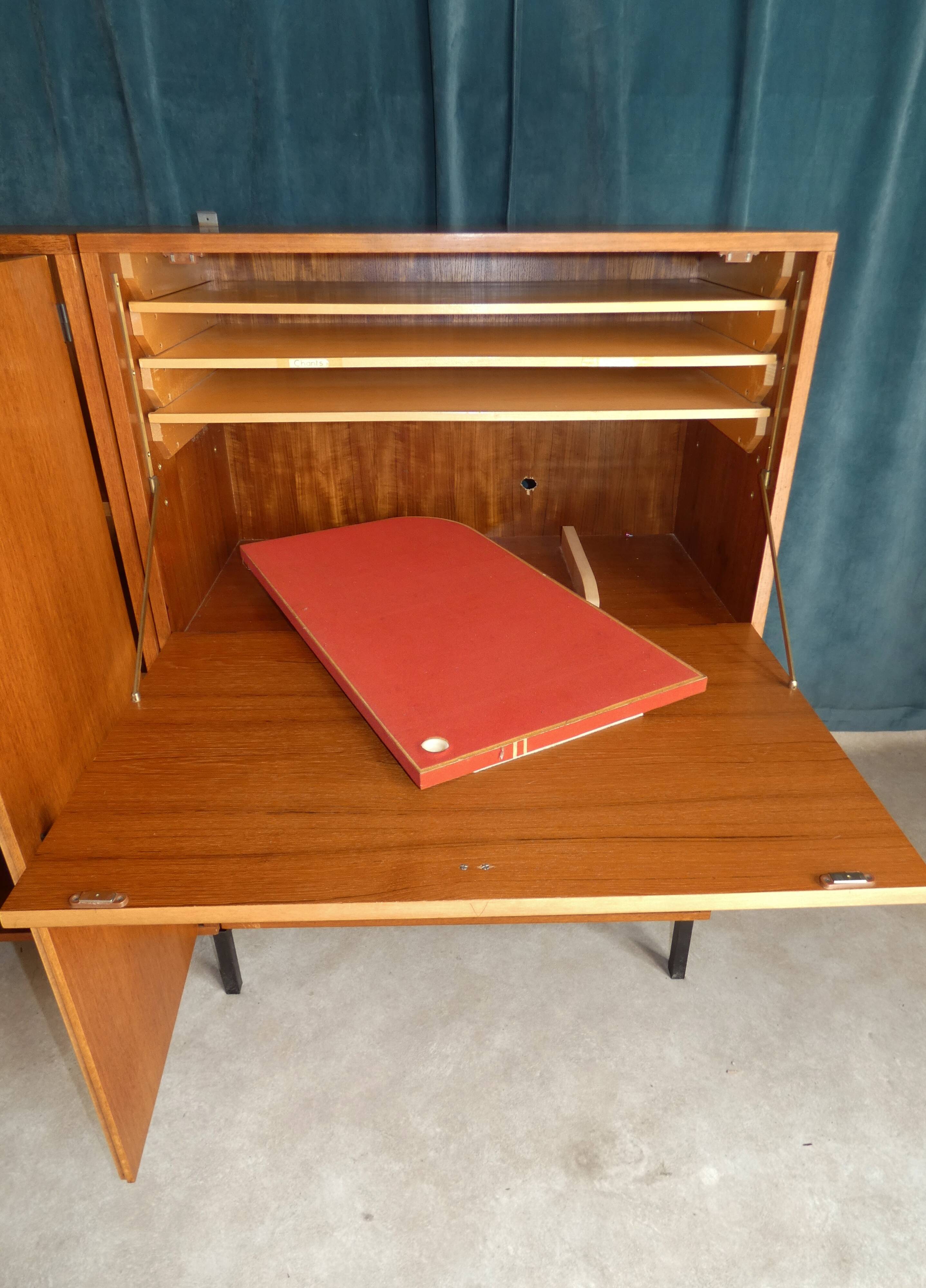 Philippon lecoq sideboard circa 1950 teak