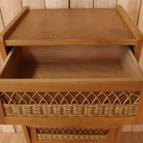 Rattan dresser