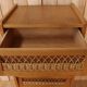 Rattan dresser