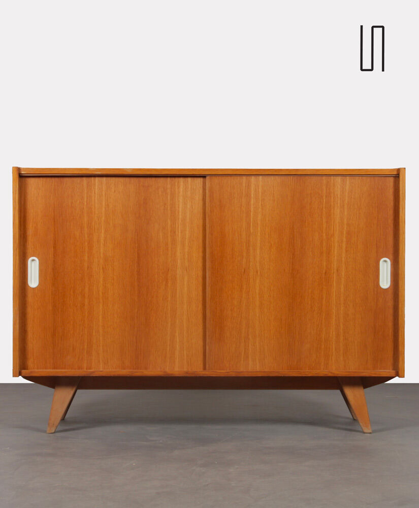Oak chest of drawers, model U-452, by Jiroutek for Interier Praha, 1960
