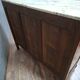 Buffet Art Déco en noyer sculpté et marbre – vers 1930