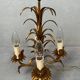 Vintage palm table lamp – Hollywood Regency