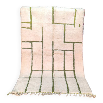 Tapis berbère bohemian 100% fait main 100% laine