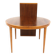 Dining table in walnut, "Facett 3-132" Bertil Fridhagen, Sweden.