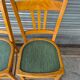 Set of 4 vintage bistro chairs
