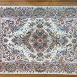 Carpet knotted Persian hand high range wool & silk 163x105cm