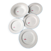 Plates and salad bowl Nuova Fontebasso