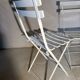 Salon de jardin pliant style bistrot – table et 3 chaises