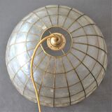 Mother-of-pearl and brass suspension