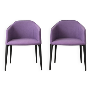 2 fauteuils pedrali laja - alessandro