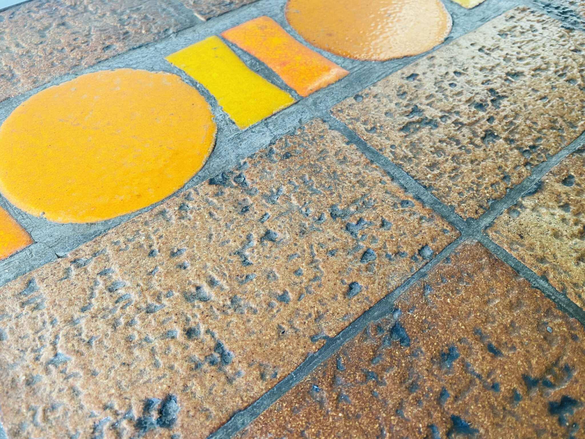 Coffee table in the style of Capron, 1970s