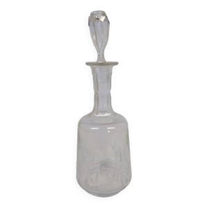 Carafe en cristal numéroté - bouchon