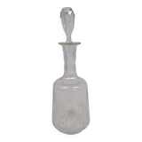 Numbered crystal decanter with stopper