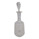 Numbered crystal decanter with stopper