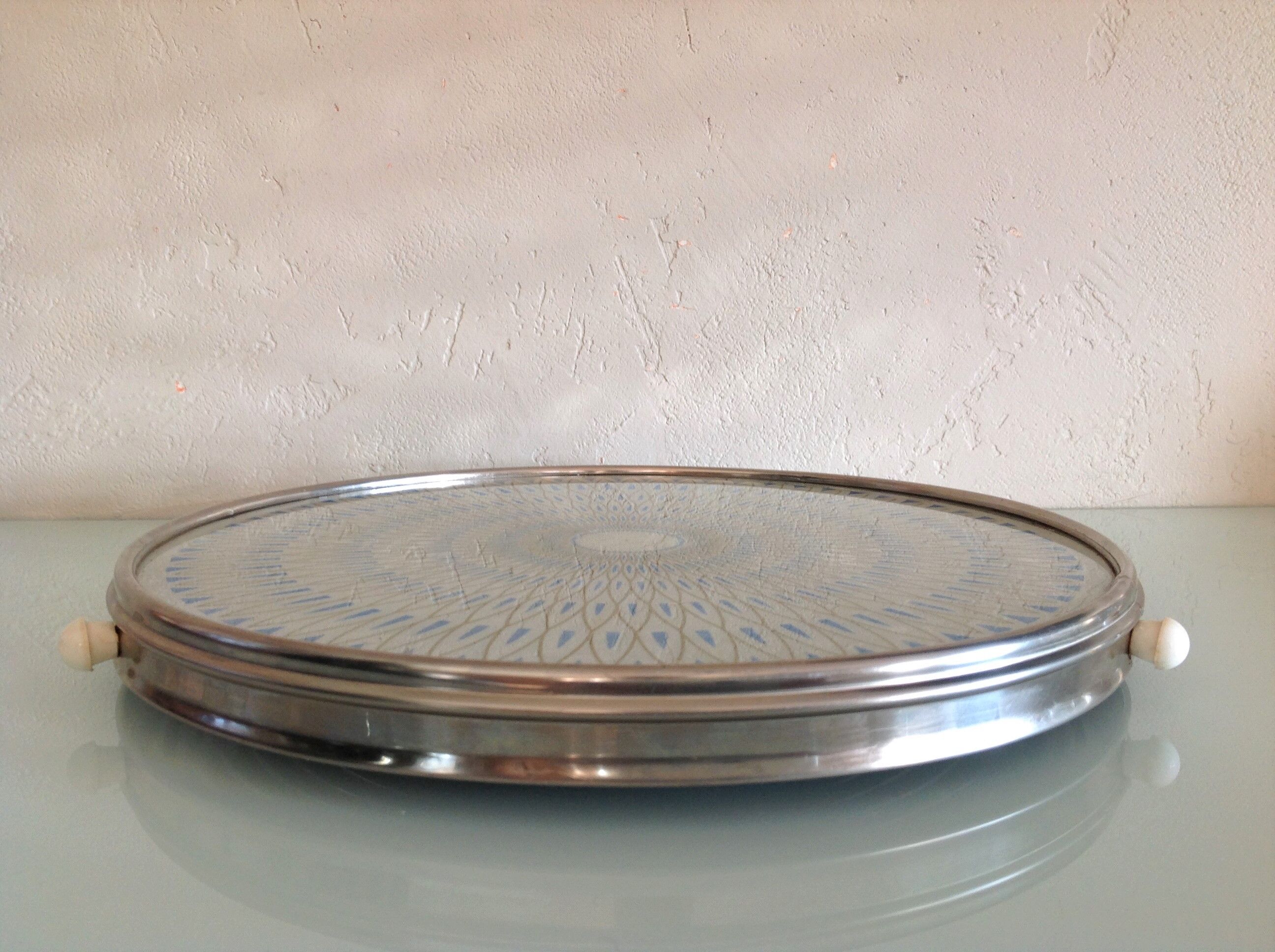 Cake or pie tray / vintage 60s-70s