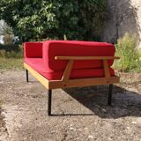 Vintage stretch scandinavian daybed