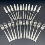 Menagere 152 pieces christofle france oc modele concorde acier boite