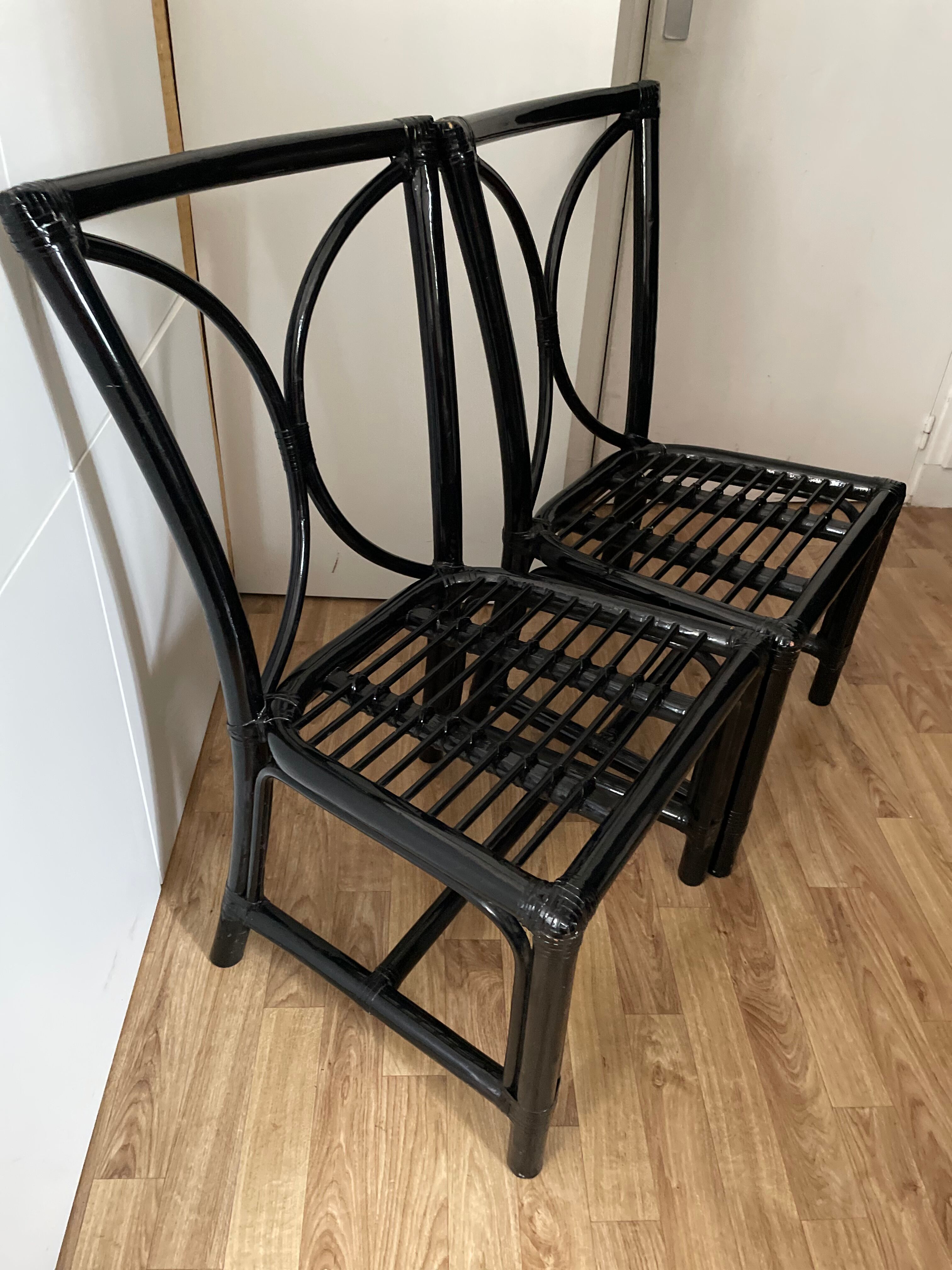 Vintage bamboo chair