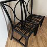 Vintage bamboo chair