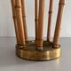 Bamboo and brass umbrella stand, 1960s, Germany