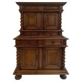 Buffet 2 corps, style louis xiii, xviième siècle