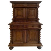 Buffet 2 corps, style louis xiii, xviième siècle