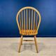 Set of 6 solid pine chairs from the 80s