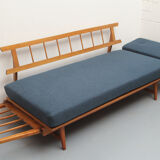 1950s daybed in cherrywood