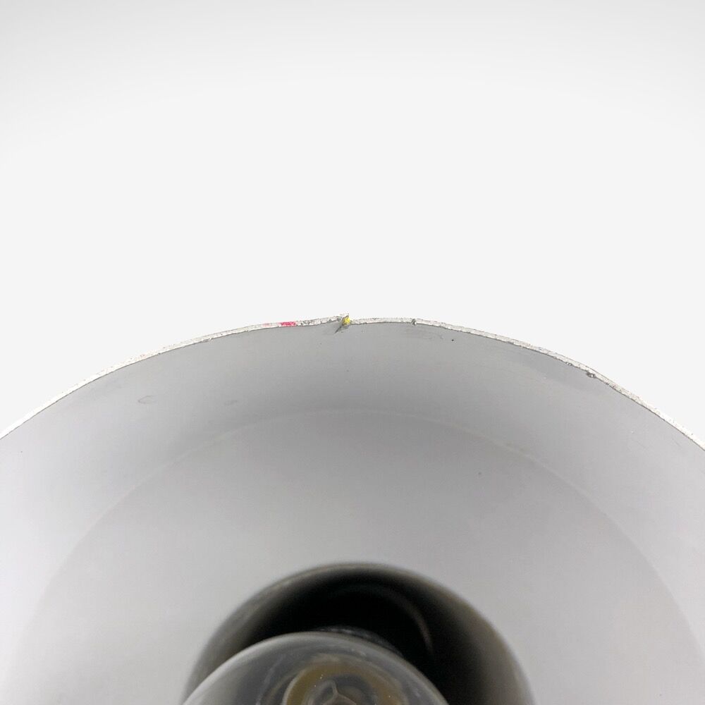 Red casserole lamp 70'S